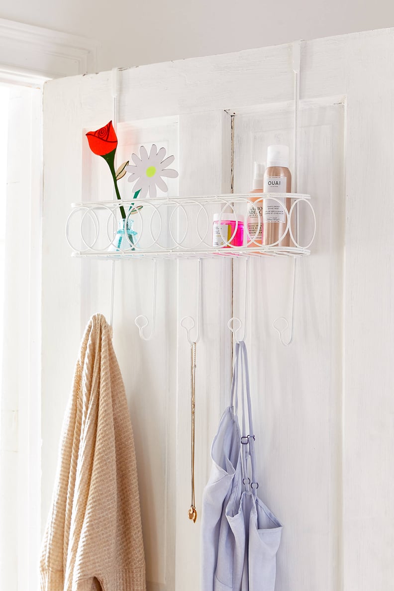 Kayleigh Over-The-Door Multi-Hook Shelf