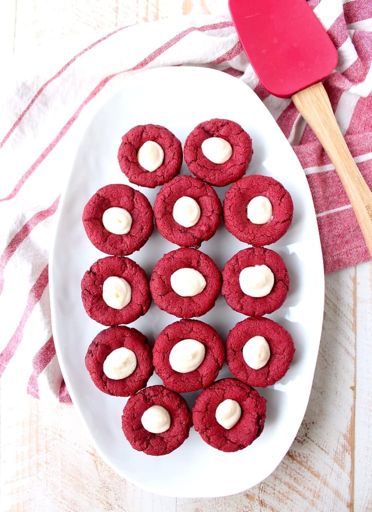 Red Velvet Cookie Cups