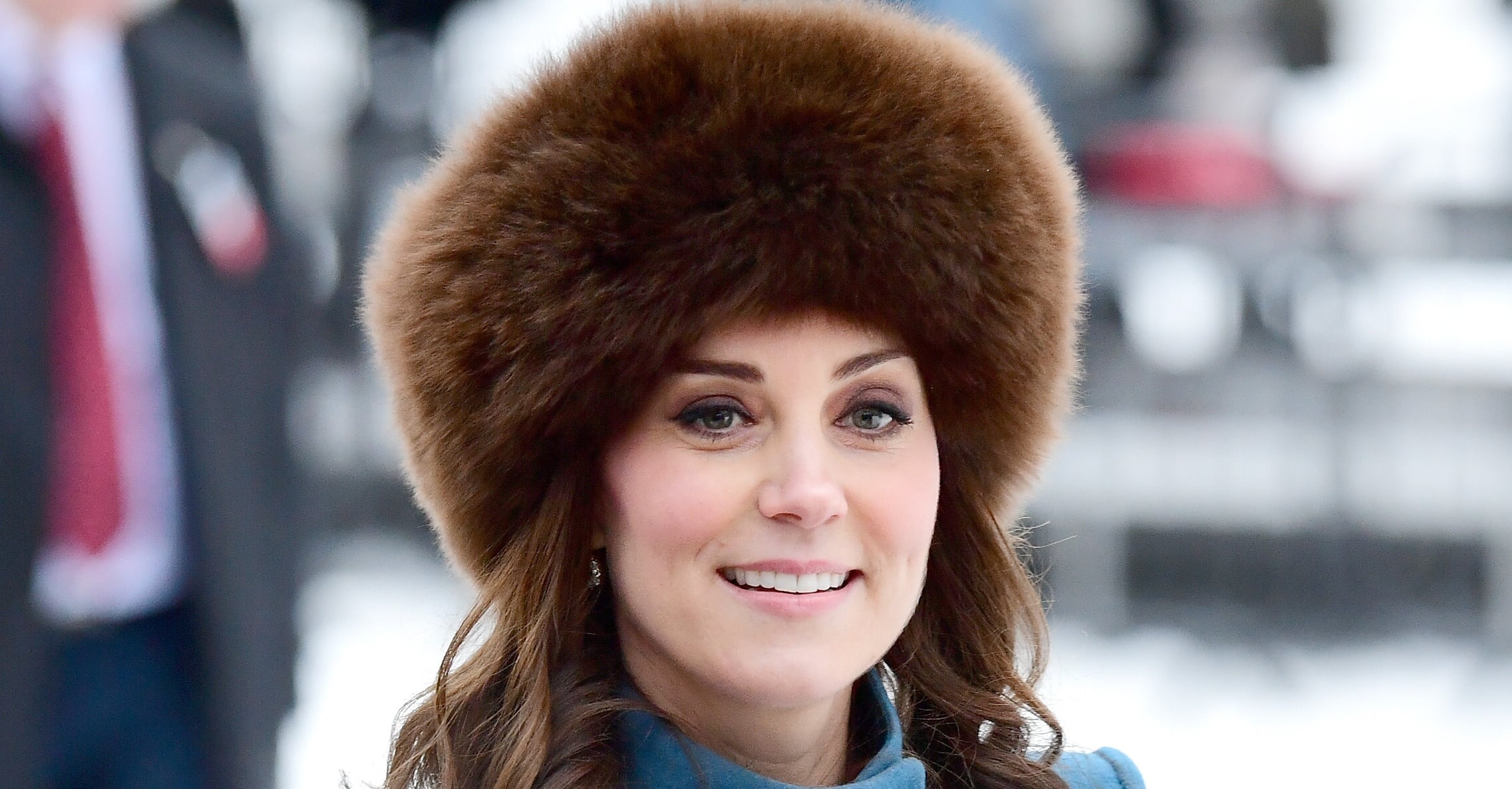 Kate Middleton Brown Furry Hat | PS Fashion