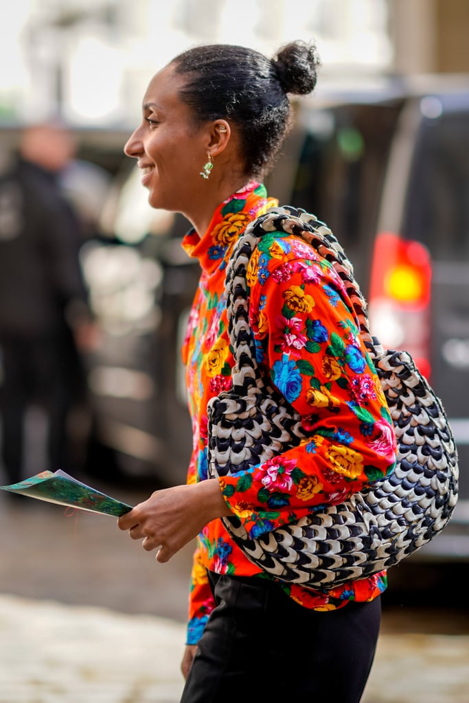Mix Colorful Prints — Orange and Black Can Still Be the Base of Your Look