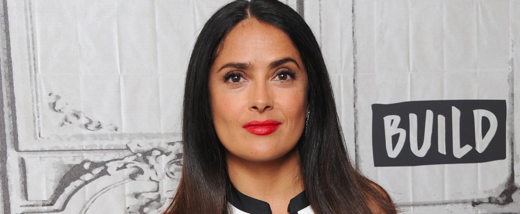 Salma Hayek Doesn't Dye Her Hair