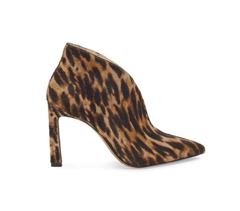 Vince Camuto Leopard-Print Calf-Hair Booties