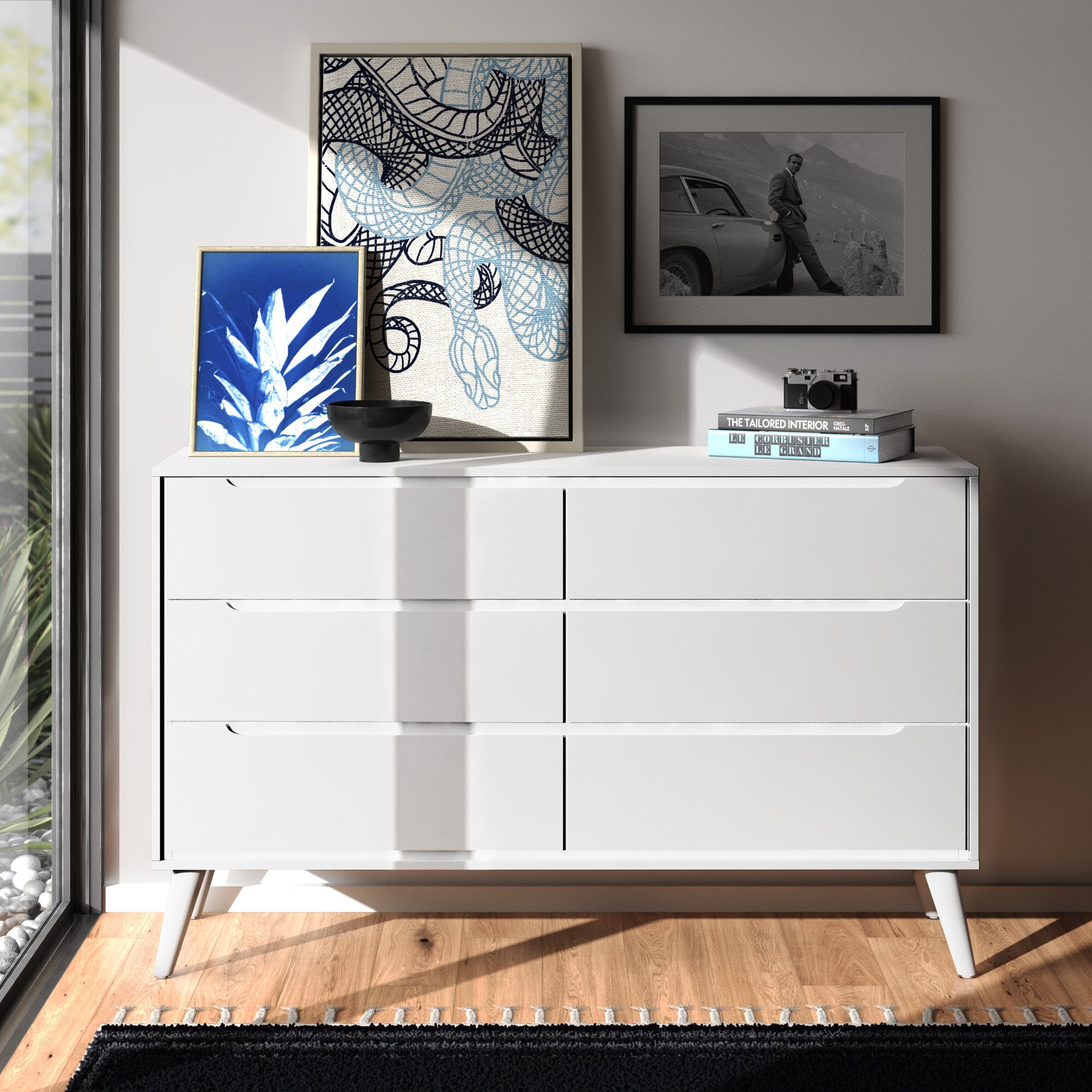Allmodern armand outlet platform bed