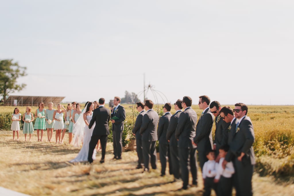 Central Valley California Farm Wedding
