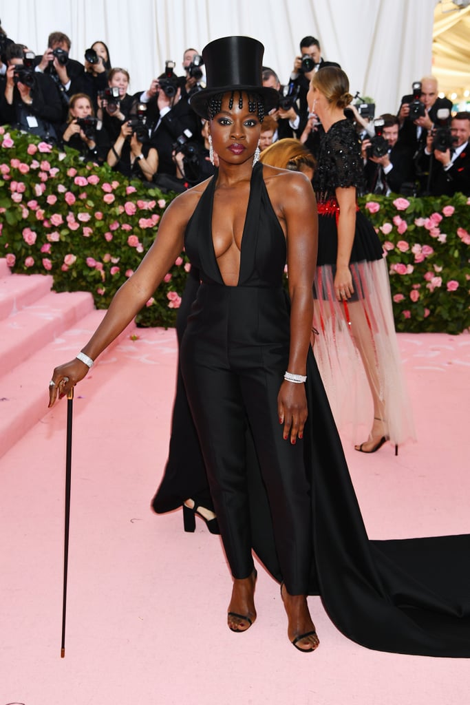 Danai Gurira at the 2019 Met Gala