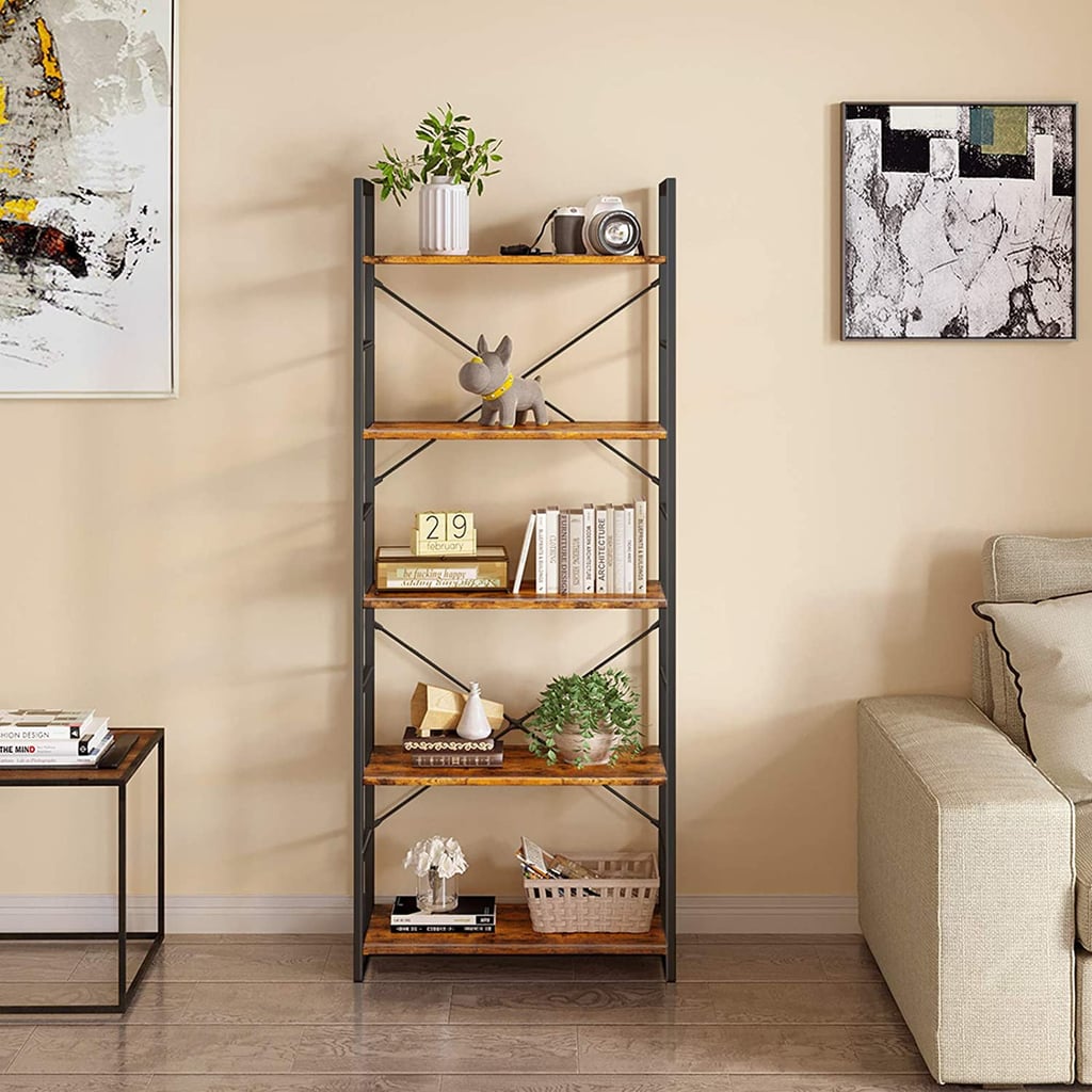 5 Tier Ladder Bookshelf