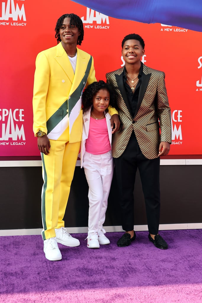 LeBron James Brought His Family to Space Jam 2 Premiere