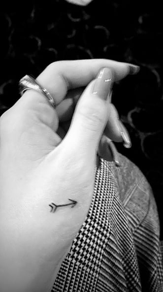 Selena Gomez's Arrow Tattooo