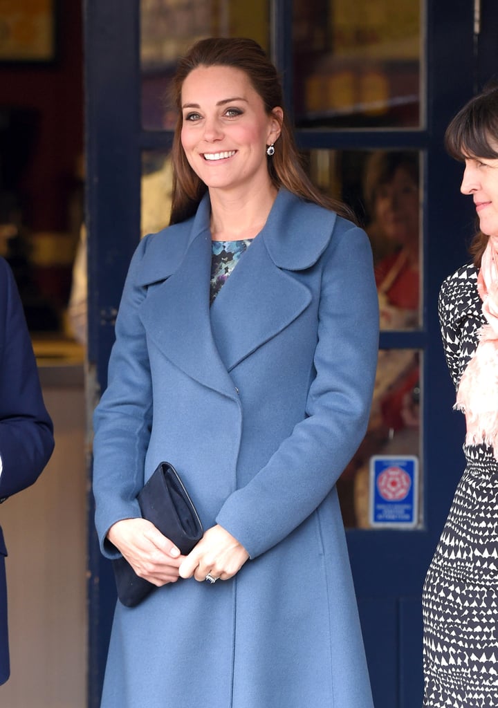 Kate Middleton Visits a Pottery Factory
