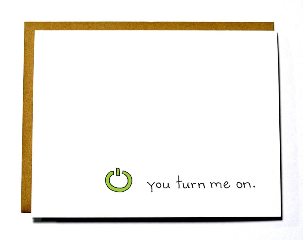 Xbox-lovers won't be the only ones to appreciate this punny turn-on card ($4).