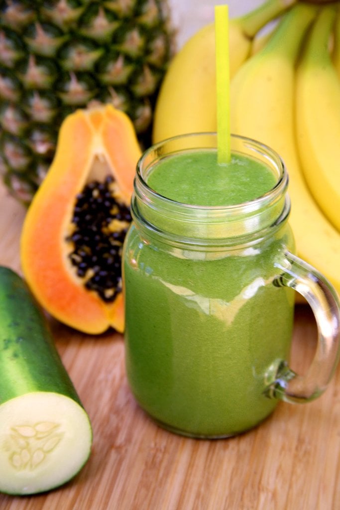 Vegetarian: Debloating Tropical Smoothie