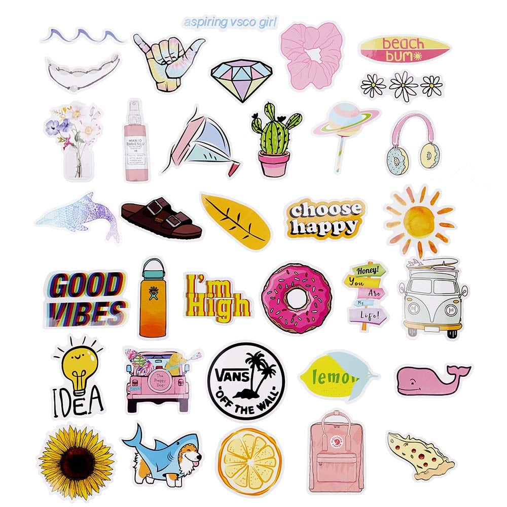 Cute VSCO Stickers | The Best Gifts For VSCO Girls in 2019 | POPSUGAR ...