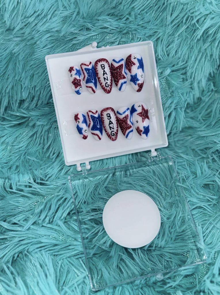 B.Clawed Star Spangled Bang I Nails