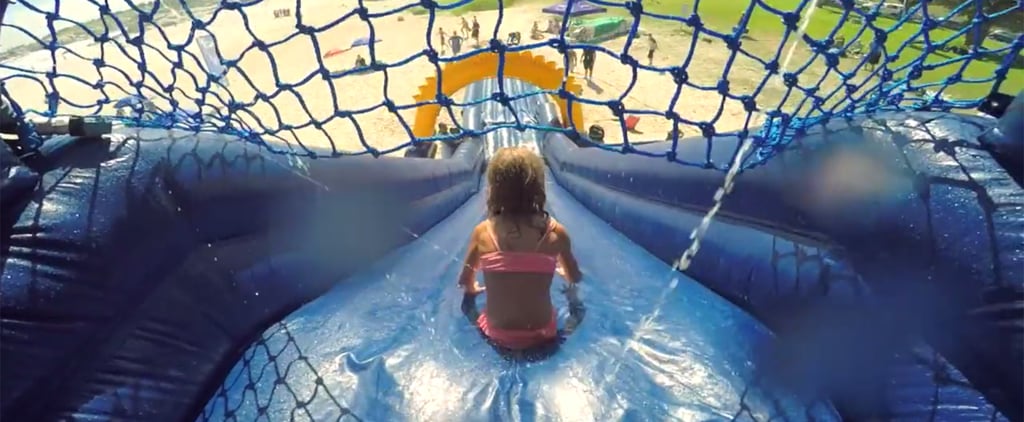 Slip'N Slide That Applies Sunscreen