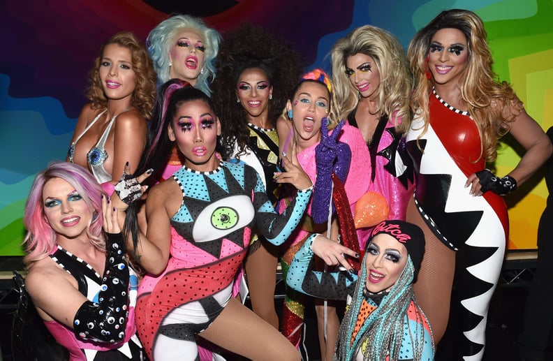 Miley Cyrus and RuPaul's Drag Race All-Stars