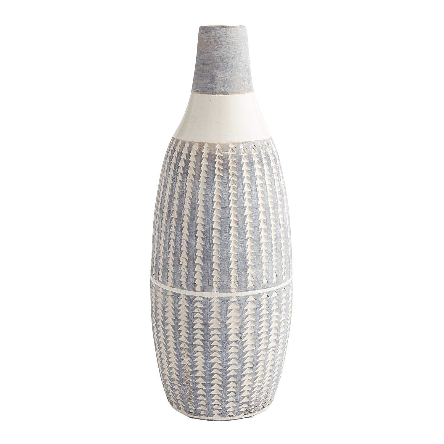 Striped Gray Vase Believe It Or Not All Of These Pier 1 Home