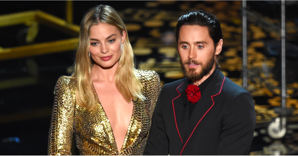 Jared Leto and Margot Robbie at Oscars 2016 | POPSUGAR Celebrity Australia