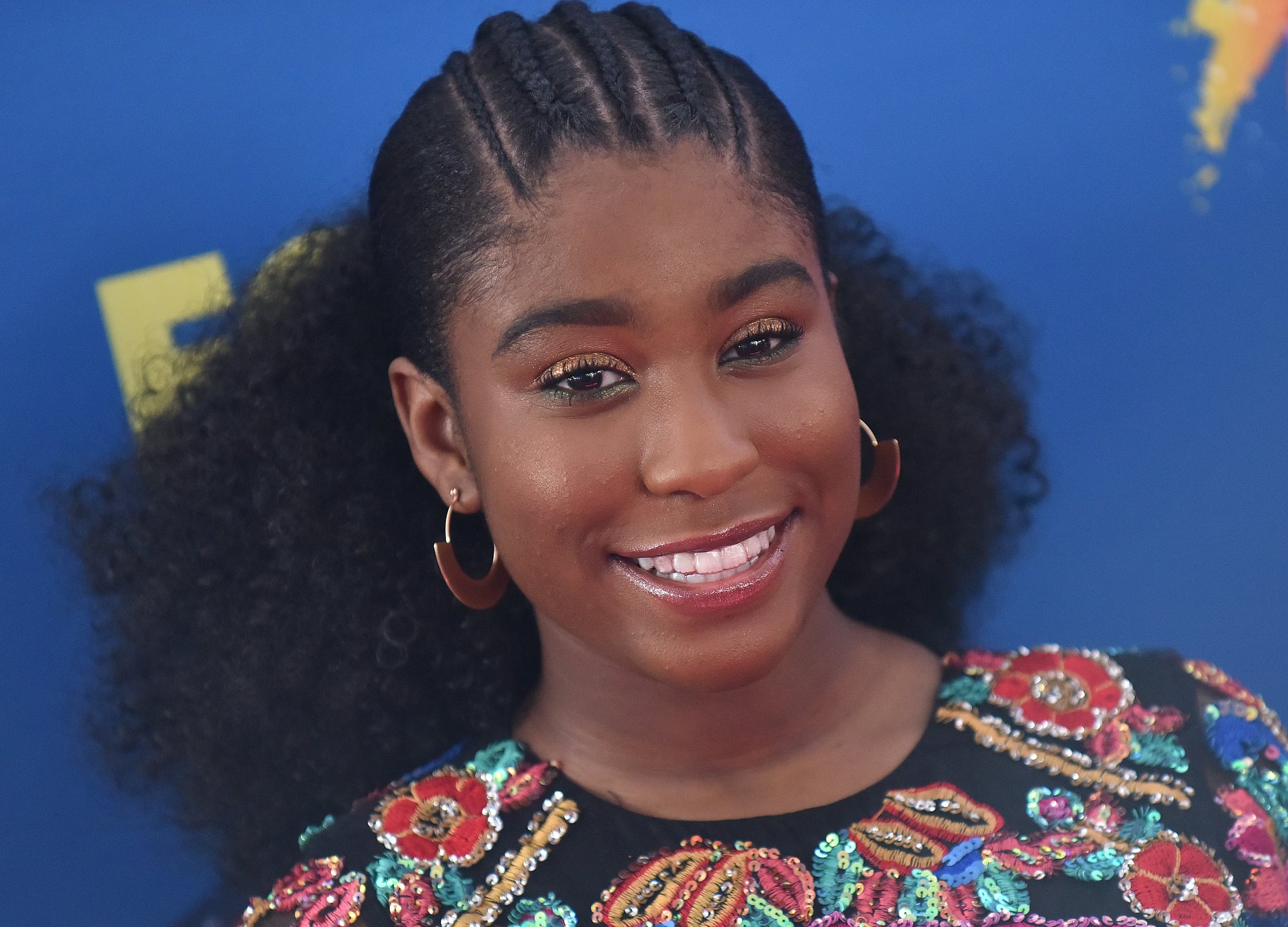 US actress Lyric Ross attends the Teen Choice Awards 2018 in Los Angeles, California, on August 12, 2018. (Photo by LISA O'CONNOR / AFP)        (Photo credit should read LISA O'CONNOR/AFP/Getty Images)