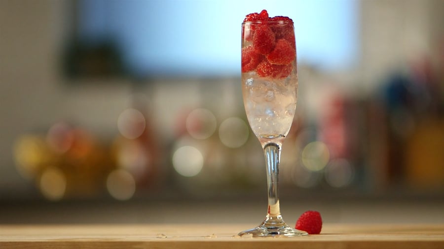 Lemon Raspberry Fizz