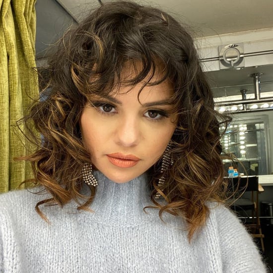 Selena Gomez Debuts Curly Lob and Bangs February 2020