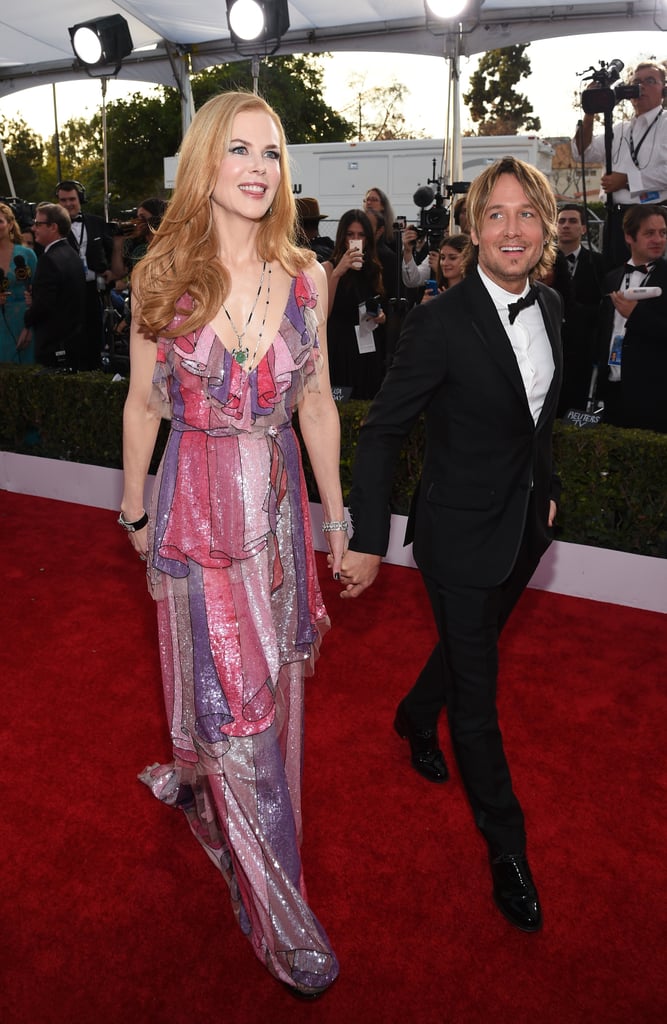 Keith Urban and Nicole Kidman at the SAG Awards 2016