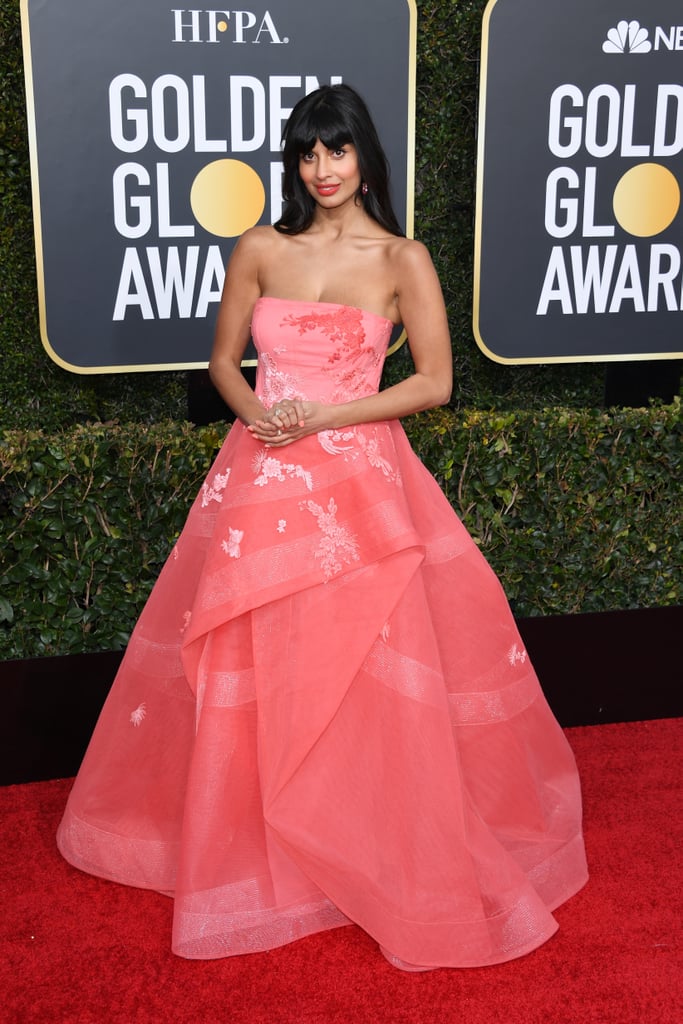 Jameela Jamil Golden Globes Gown 2019