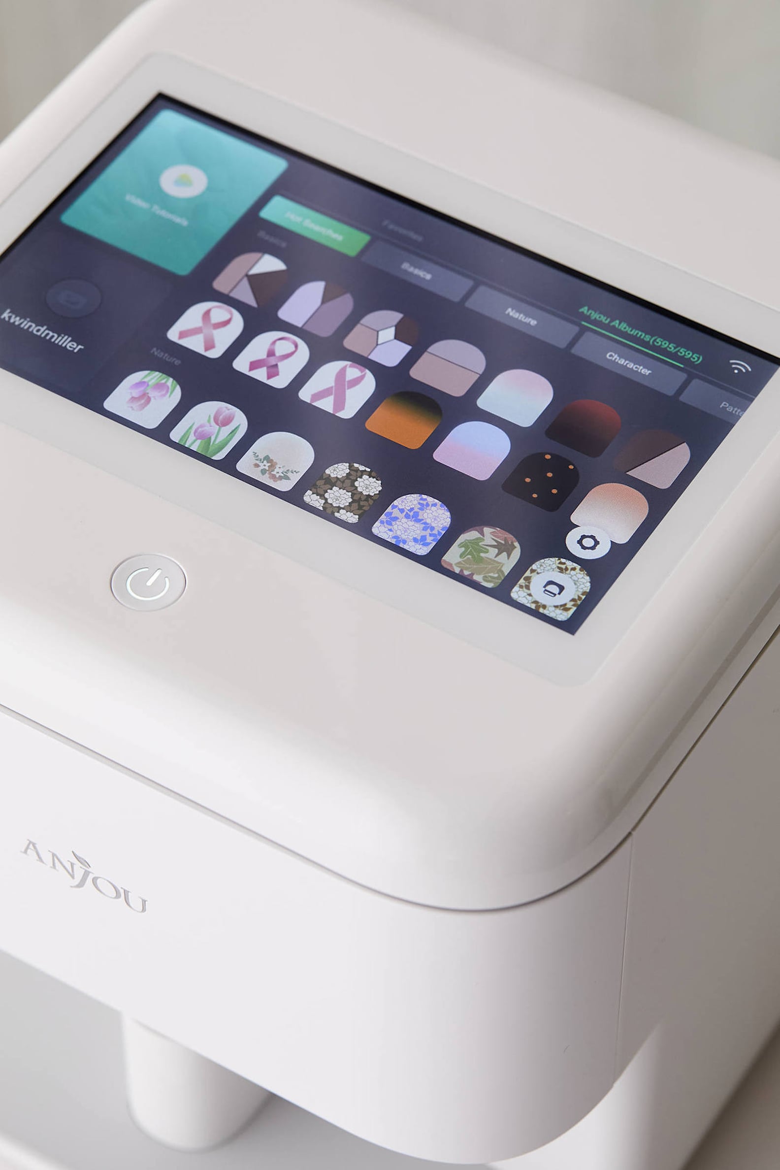 The Anjou Nail Printer Will Let You Screen Print Nail Art POPSUGAR Beauty
