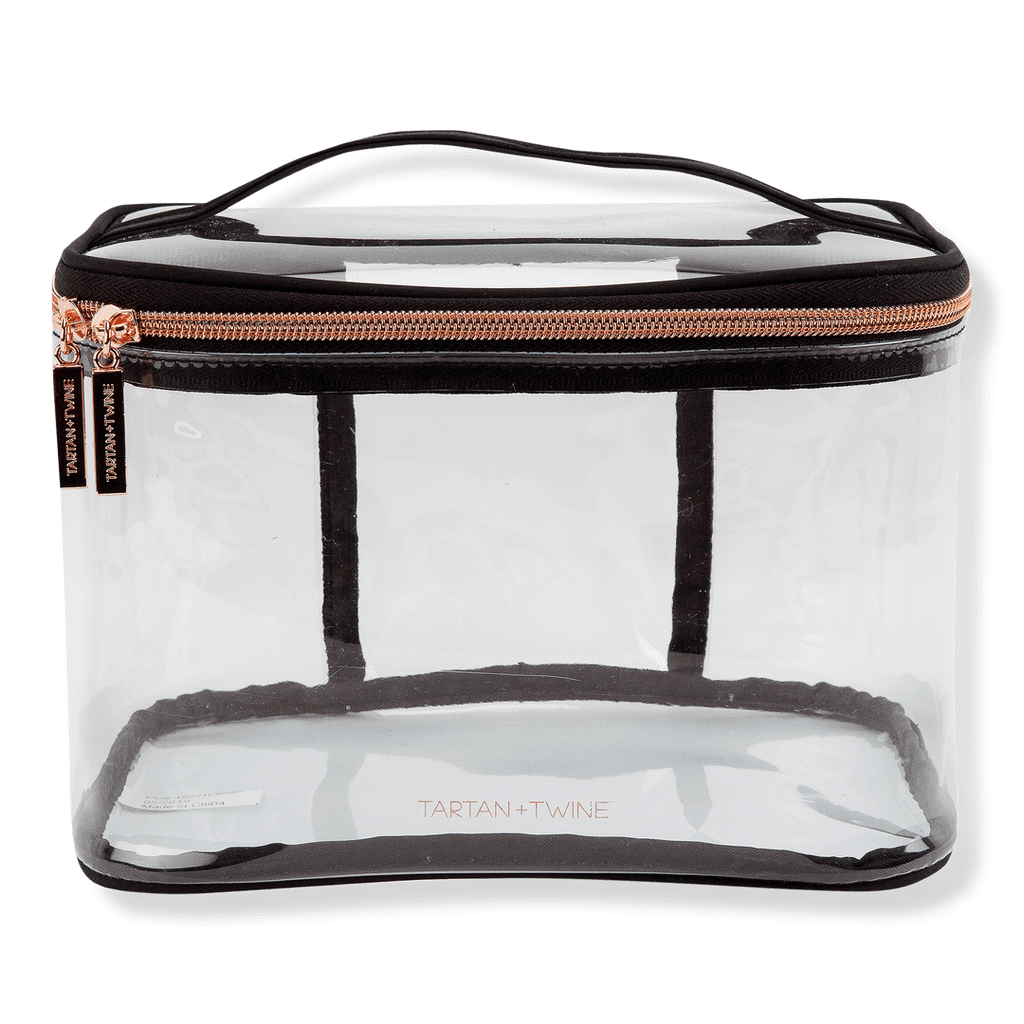 Best Clear Train Case Cosmetics Bag