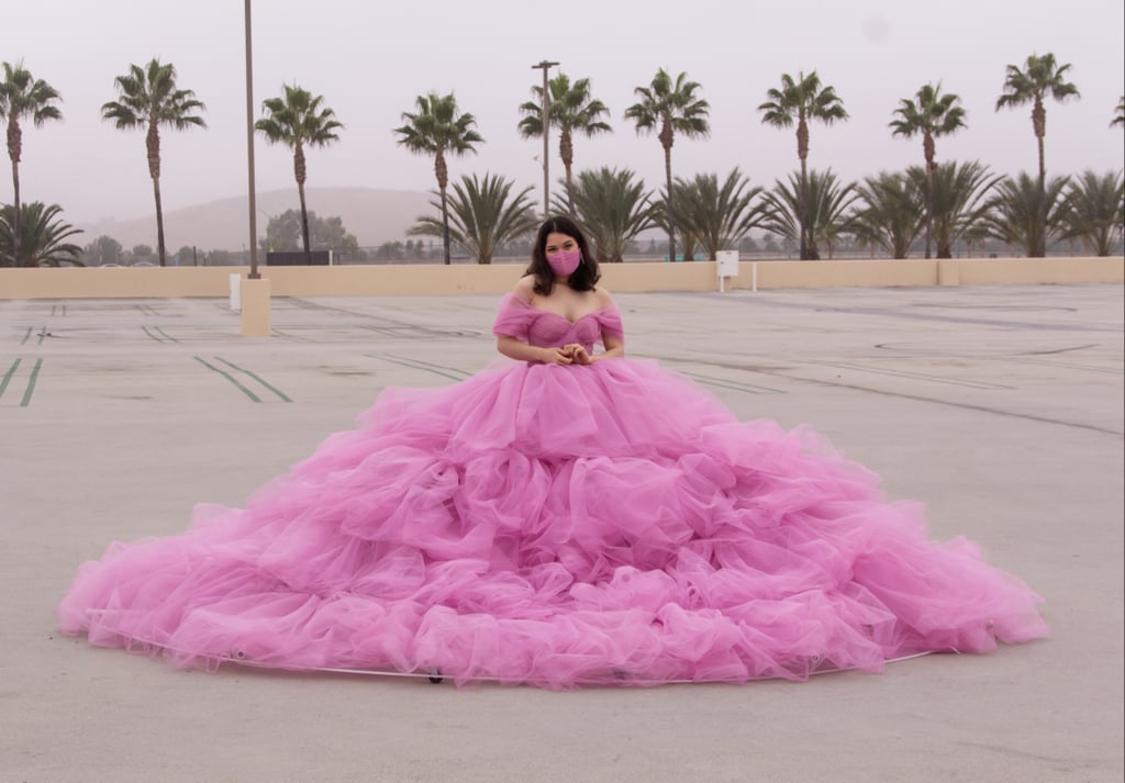 How Shay Rose Made Her 12-Foot Pink Social-Distancing Dress How Shay Rose Made Her 12-Foot Pink Social-Distancing Dress