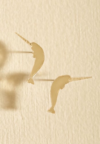 Vinca USA A Real Sailing Point Earrings ($18)