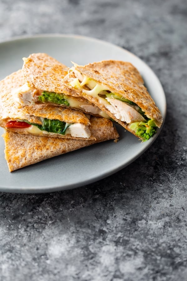 Healthy Chicken Quesadilla