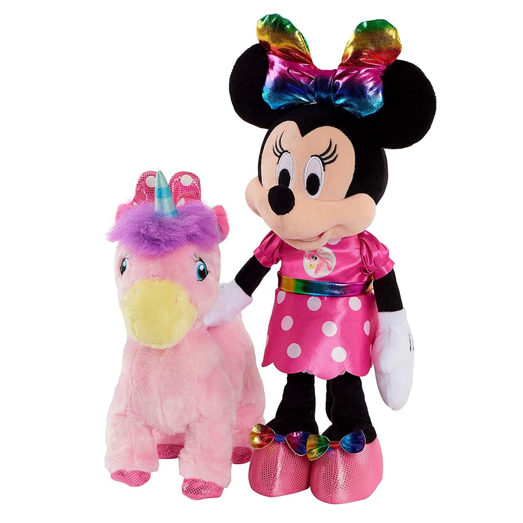 Minnie Walk & Dance Unicorn Feature Plush Packageing