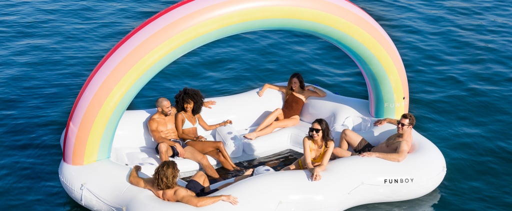 Giant Rainbow Pool Float