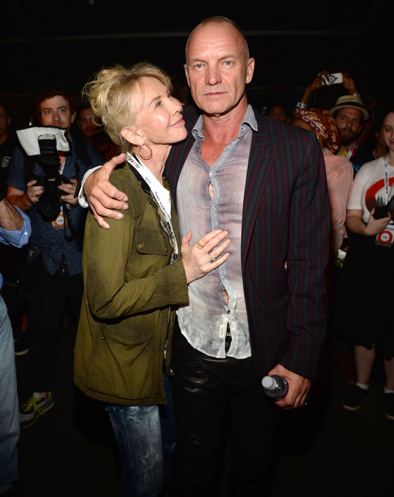 Sting and Trudie Styler Photos