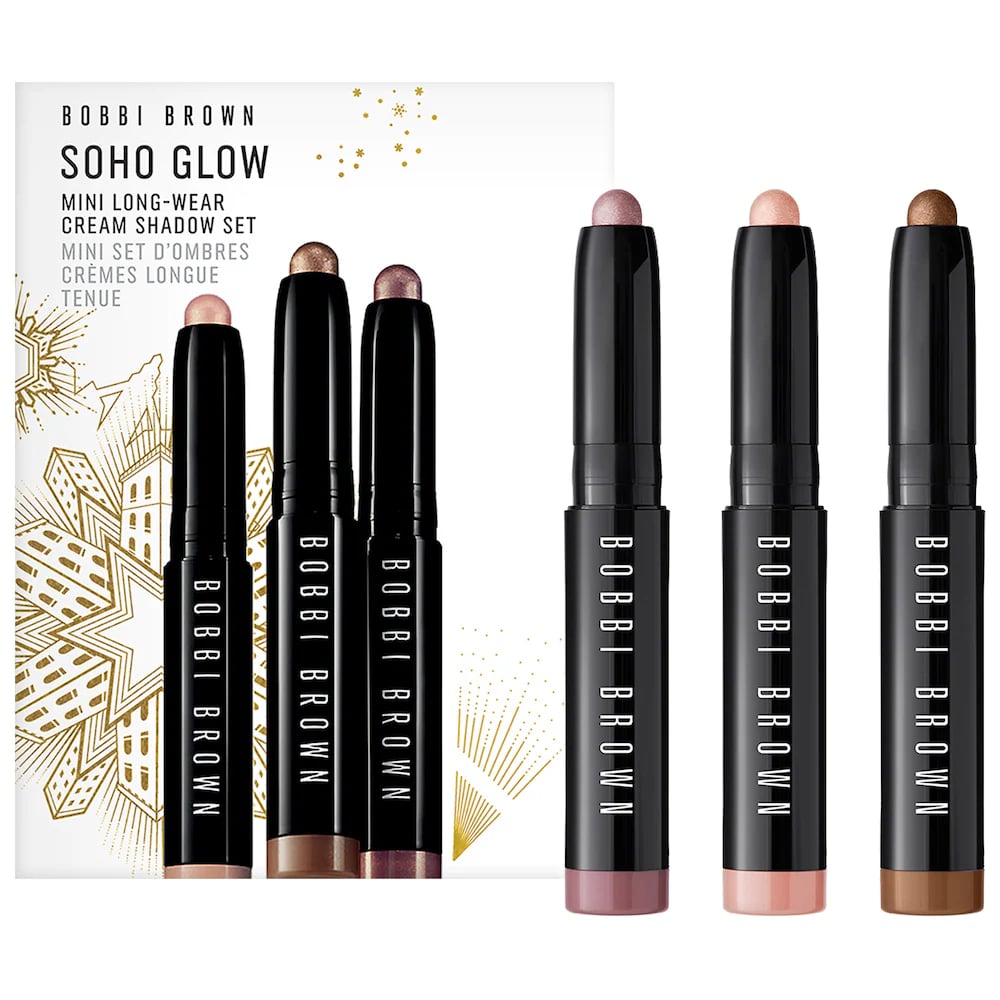 For a Night Out: Bobbi Brown Mini Soho Glow Long-Wear Cream Eyeshadow Stick Set