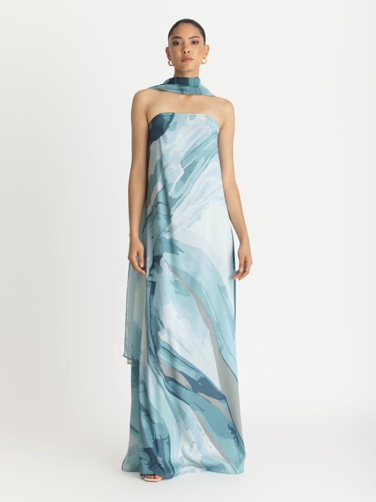 Diarra Blu Tubi Dress in Aura Blue