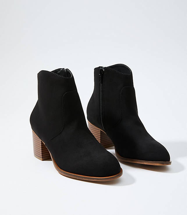 Loft Stacked Heel Ankle Boots