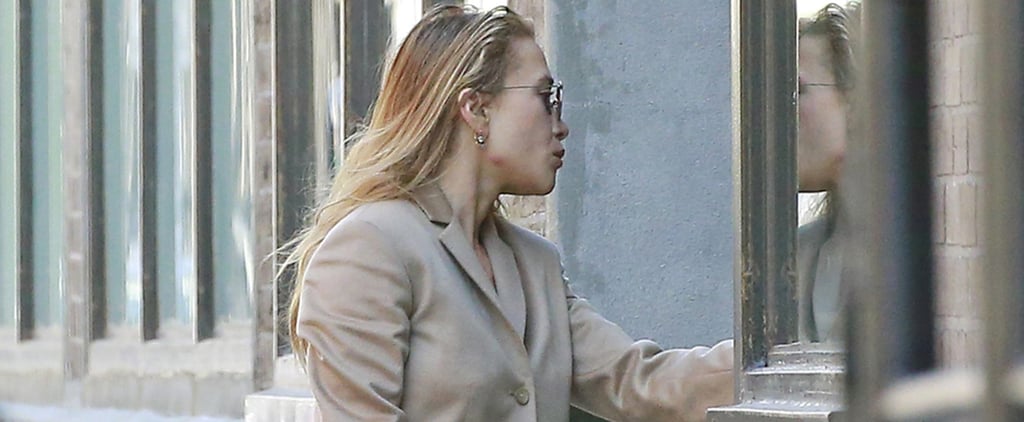 Mary-Kate Olsen Wearing Gucci Slippers