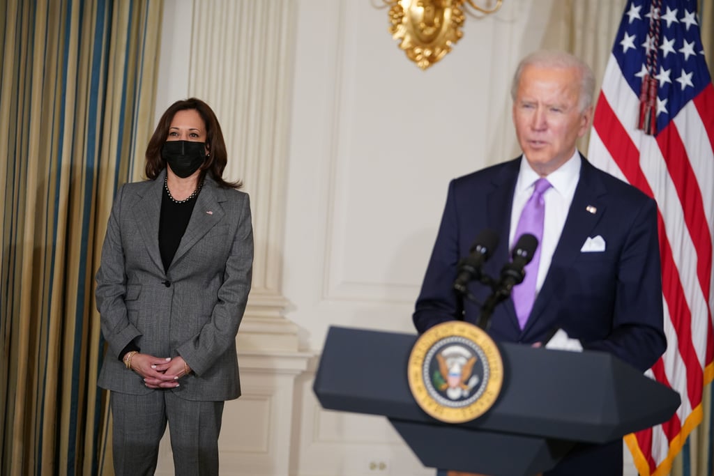 Kamala Harris Wears Dolce & Gabbana on 26 Jan, 2021