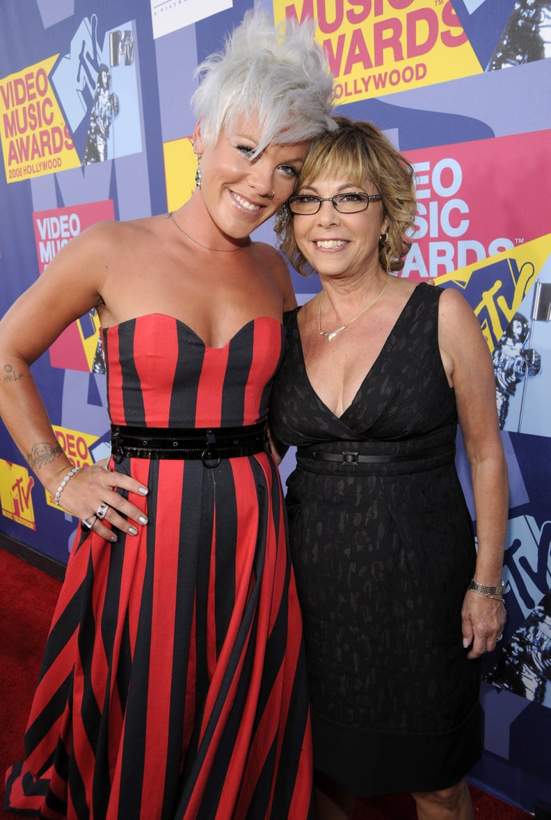 2008: Pink brought her mom, Judy, as her date to the show.