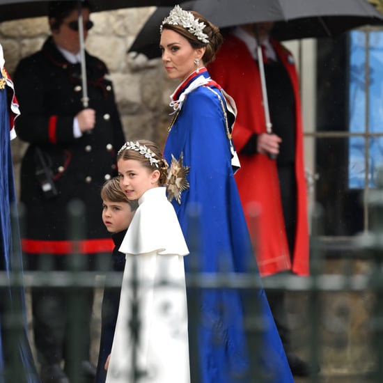 夏洛特公主的衣服在查尔斯三世加冕