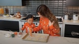 Kylie Jenner and Stormi Bake Halloween Cookies | Video