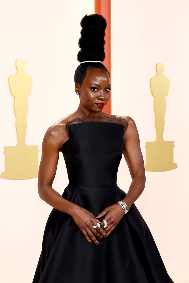 Danai Gurira's Structural Updo at the Oscars 2023