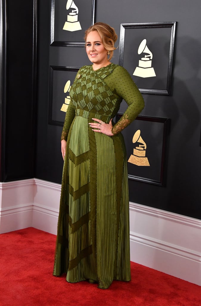 Adele at the 2017 Grammys POPSUGAR Celebrity Photo 15
