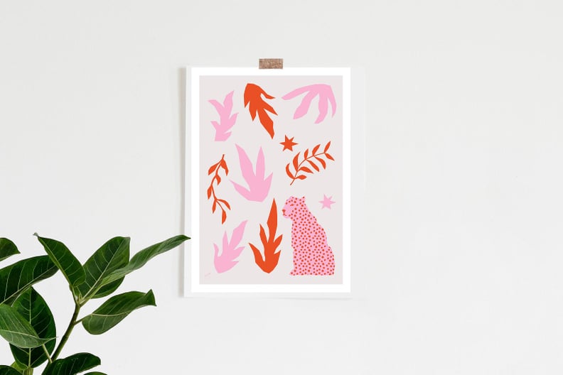 Emma Make Studio Cool Mystic Boho Plant Baby Leopard Print