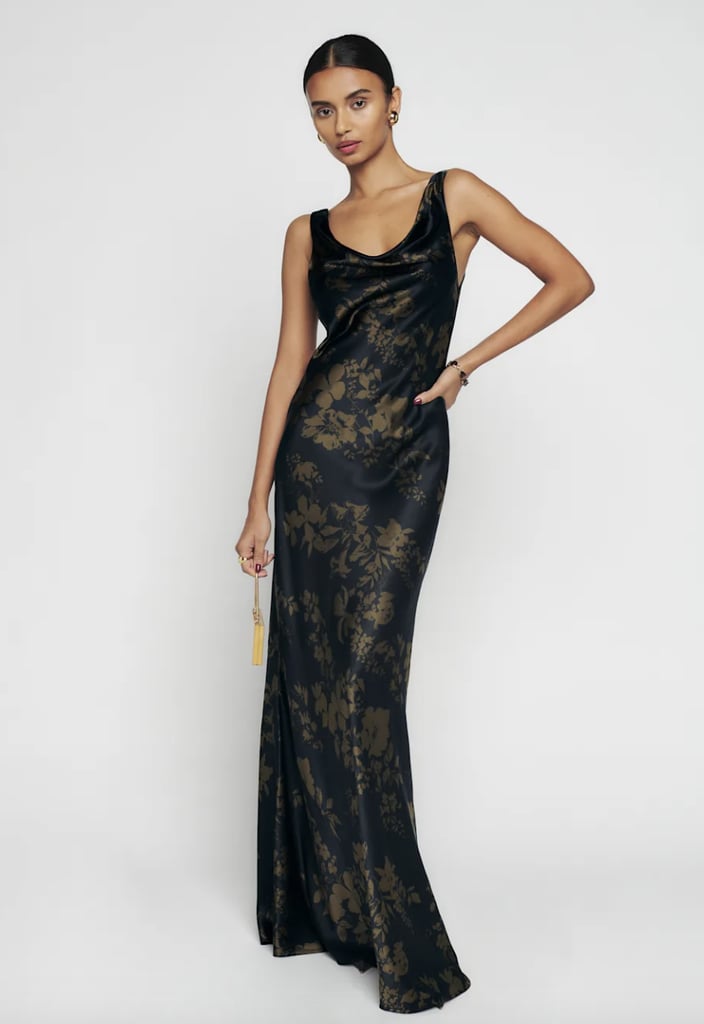 Reformation Annabelle Silk Dress