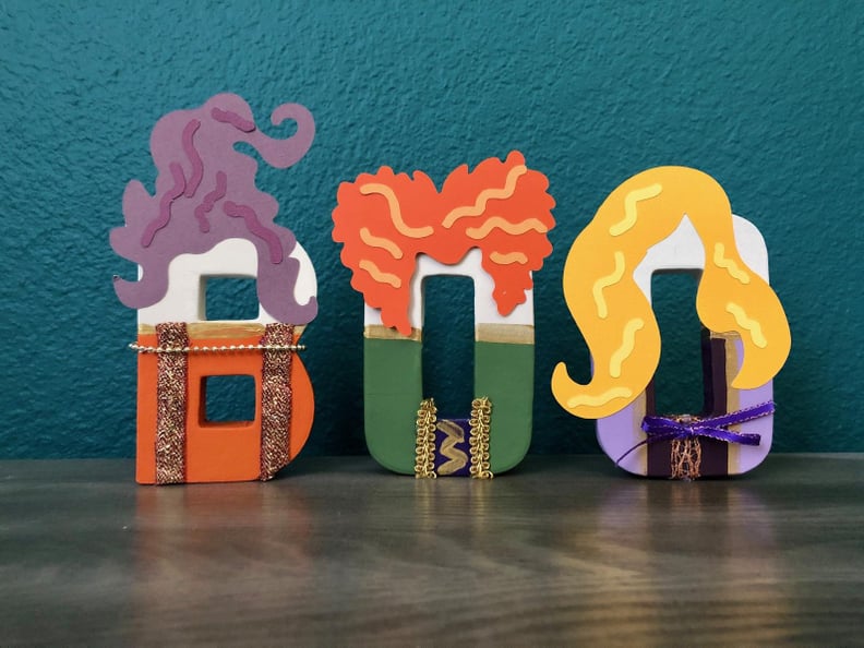 Hocus Pocus-Inspired Letters