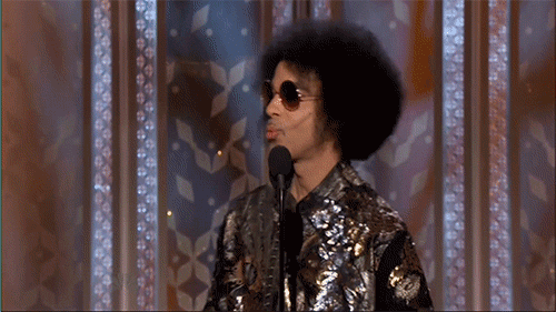 First, he casually stepped out and was like, "Hey everyone." You know, like it was no big deal.