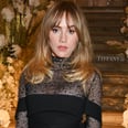 Suki Waterhouse Goes Trouser-Less in a Crystal Evening Gown With a Sheer Skirt