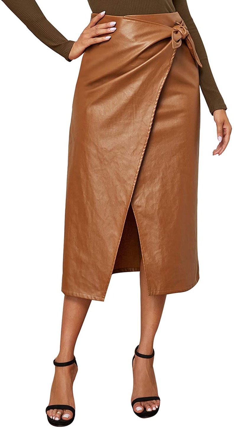 SweatyRocks Elegant High Waist Skirt